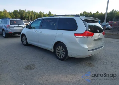 2013 Toyota Sienna Limited 7 Passenger из США, поврежденный, VIN 5TDDK3DC5DS061607